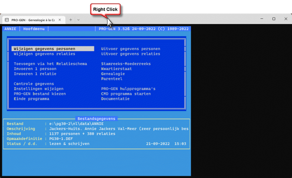 Rechtsklik op balk en Settings openen (stap 1)